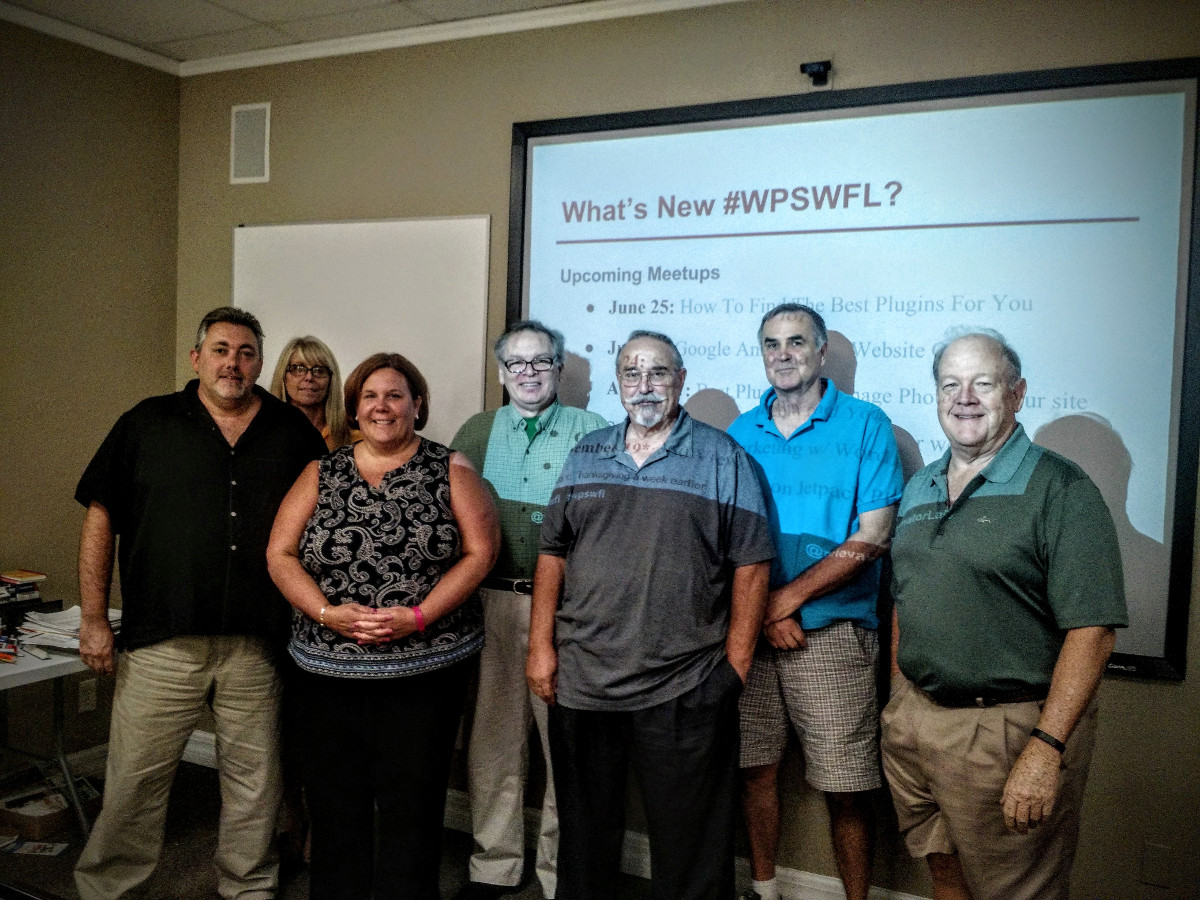 WordPress Meetup SWFL Meeting June 2015