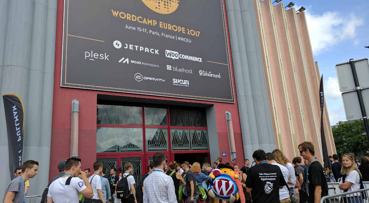 WordCamp Europe Paris 2017 - Entrance